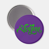 vegan magnet (Vorderseite/Rückseite)