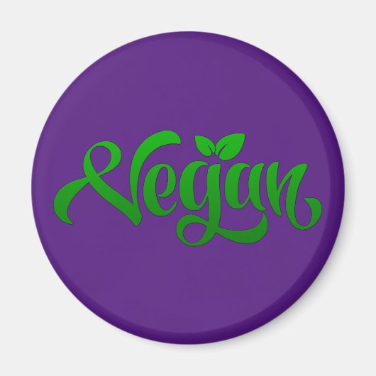 vegan magnet (Vorne)