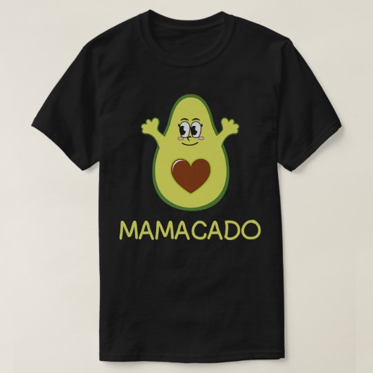 Vegan Mamacado T-Shirt (Design vorne)
