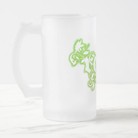 Vegan Mattglas Bierglas (Links)