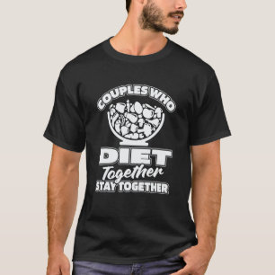 Vegan Paar Paleo - Essen Gesunde Pegan Ernährung T-Shirt