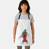 Vegan Pepper bei Darts mit Dart.PNG Schürze (Insitu)