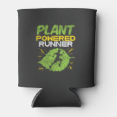 Vegan - Pflanze Powered Runner Dosenkühler (Vorderseite)