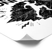 Vegan - Pflanze Powered Runner Poster (Ecke)