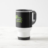 Vegan - Pflanze Powered Runner Reisebecher (VorderseiteRechts)