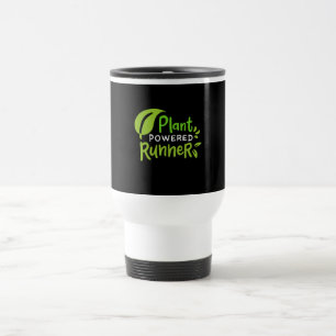 Vegan - Pflanze Powered Runner Reisebecher
