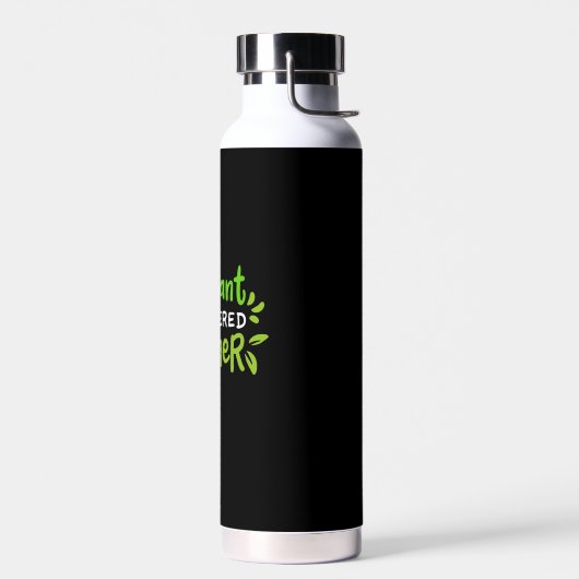 Vegan - Pflanze Powered Runner Trinkflasche (Links)
