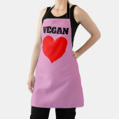 VEGAN PINK KITCHEN APRON SCHÜRZE (InSitu)
