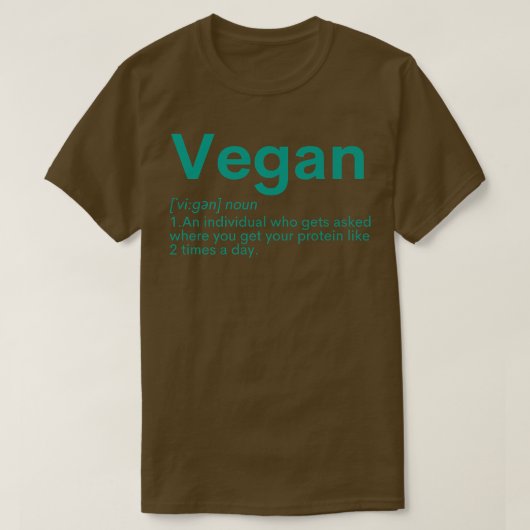 Vegan Plant Based Diet Dino Vegetarian Nature Herb T-Shirt (Design vorne)