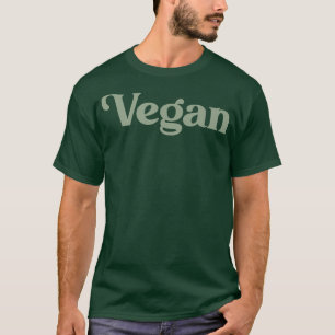 Vegan Plant Based Diet Dino Vegetarian Nature Herb T-Shirt