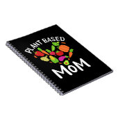 Vegan - Plant Based Mom Notizblock (Rechte Seite)