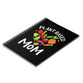 Vegan - Plant Based Mom Notizblock (Linke Seite)
