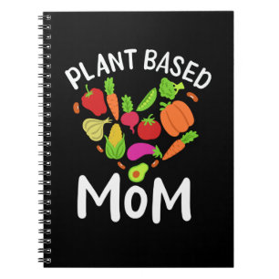 Vegan - Plant Based Mom Notizblock