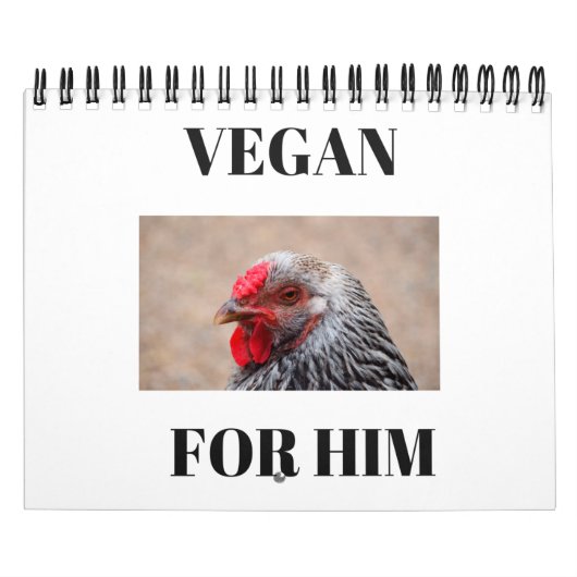 Vegan@ por él| für ihn Vegan Kalender (Titelbild)