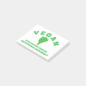 vegan post-it klebezettel (angewinkelt)
