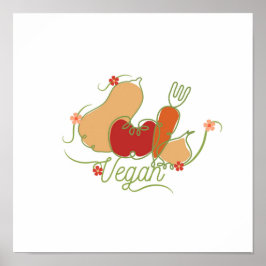 vegan poster