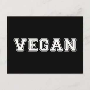 Vegan Postkarte
