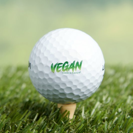 Vegan - Powered by Pflanzgut Golfball (Insitu T-Shirt)