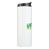 Vegan - Powered by Pflanzgut Thermosbecher (Nach links gedreht)