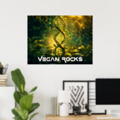 VEGAN ROCKS POSTER (Heimbüro)