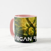 VEGAN ROCKS TASSE (Vorderseite Links)