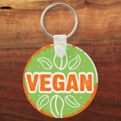 Vegan Schlüsselanhänger (Vorderseite)