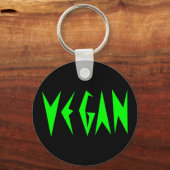 VEGAN SCHLÜSSELANHÄNGER (Vorderseite)