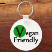 Vegan Schlüsselanhänger (Vorderseite)