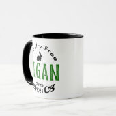 Vegan seit [Datum angeben] Tasse (Vorderseite Links)