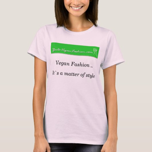 Vegan  shirt (Vorderseite)