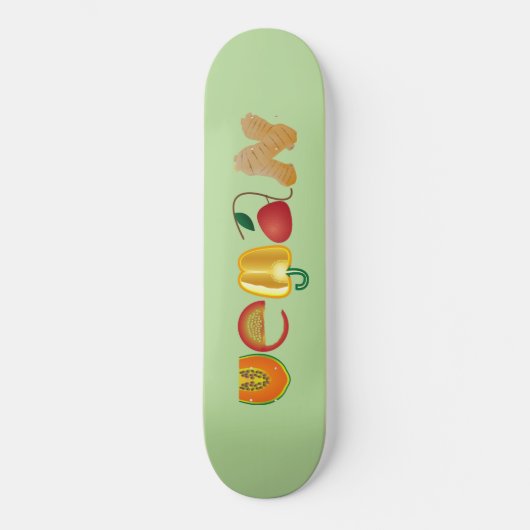 Vegan Skateboard (Vorderseite)