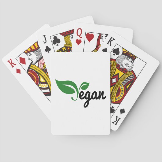 Vegan Spielkarten (Rückseite)