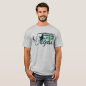 Vegan: Stolz angetrieben durch Pflanzen T-Shirt (Vorne ganz)