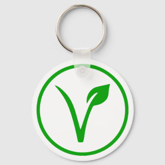Vegan-Symbol Vegetarisch Veganismus Tierrechte Schlüsselanhänger