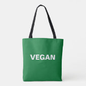 VEGAN TASCHE (Rückseite)