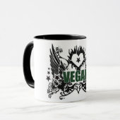 Vegan Tasse (Vorderseite Links)