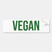Vegan - Tierrechte Autoaufkleber (Vorne)