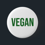 Vegan - Tierrechte Button<br><div class="desc">Gehen Sie vegan - die Tierrechte,  die,  vegetarisch,  grün,  weiß,  Erde,  Tier,  Rechte,  Tiere,  Veganism,  Vegetarismus vegan sind,  gehen,  ahimsa,  Tierbefreiung,  Tierrechte,  Kunst,  Freiheit,  Befreiung,  Frieden,  vegananarchism vegan</div>
