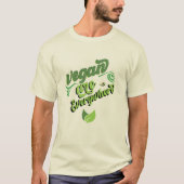 vegan überall T-Shirt (Vorderseite)