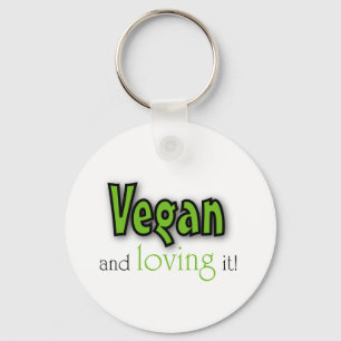 Vegan und es liebend schlüsselanhänger