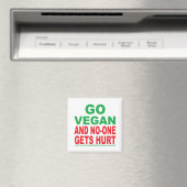 Vegan und niemand wird verletzt, Vegan Magnet (In Situ (Geschirrspüler))