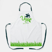 Vegan und stolz schürze (Vorderseite)