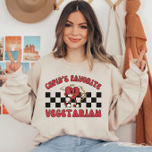 Vegan Valentinstag, Kupide Lieblingsvegetarisch T-Shirt