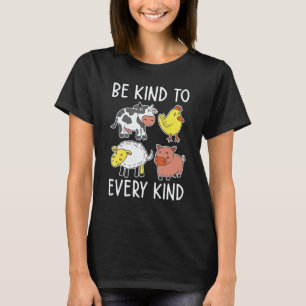 Vegan Veganismus Vegetarier Gemüse Tierschutz T-Shirt