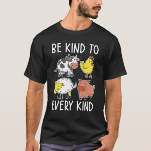 Vegan Veganismus Vegetarisch Gemüse Tierschutz T-Shirt