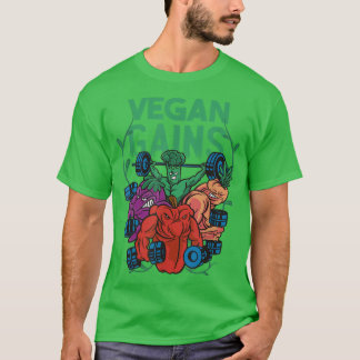 Vegan Vegetarian Paprika Bodybuilding Brokkoli Car T-Shirt