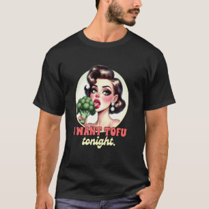 Vegan Vegetarier Broccoli Pflanze Basierend auf de T-Shirt