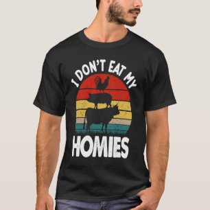 Vegan Vegetarier I Liebe Veggies Gemüse Veganismus T-Shirt