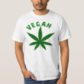 VEGAN, VEGETARISCH, VEGGIE T-Shirt (Vorderseite)