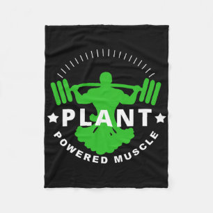 Vegan Vegetarische Pflanze Broccoli Bodybuilding L Fleecedecke